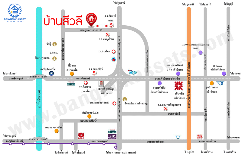 บ้านมือสองตกแต่งใหม่ ม.สีวลี ติวานนท์-ปากเกร็ด เนื้อที่ 50 ตร.ว. ฟังก์ชั่นครบ 3 ห้องนอน 2 ห้องน้ำ ตอบโจทย์ทุกการอยู่อาศัย บนทำเลเดินทางสะดวกสบาย เชื่อมสู่ต่อหลายเส้นทางทั้ง ใกล้ห้าแยกปากเกร็ด เซ็นทรัลแจ้งวัฒนะ และรถไฟฟ้าสายอนาคต